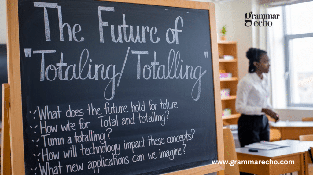 Future of Totaling