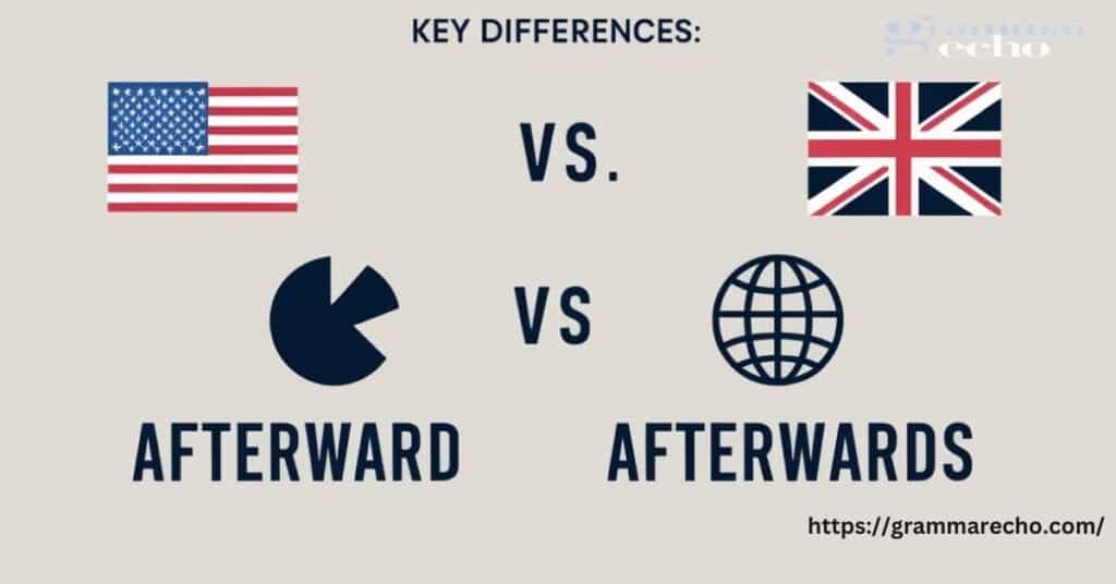 Afterward vs Afterwards