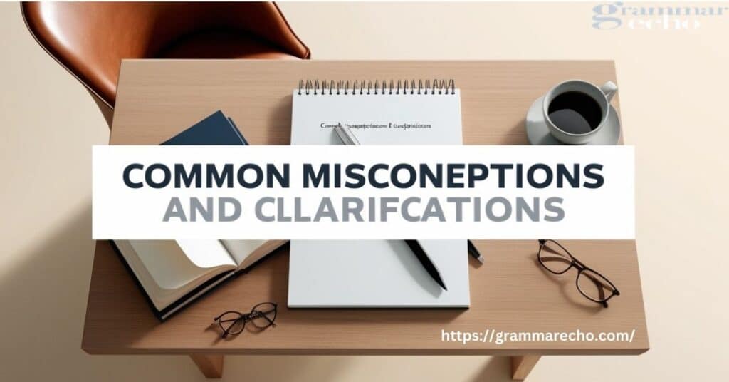 Common Misconceptions and Clarifications