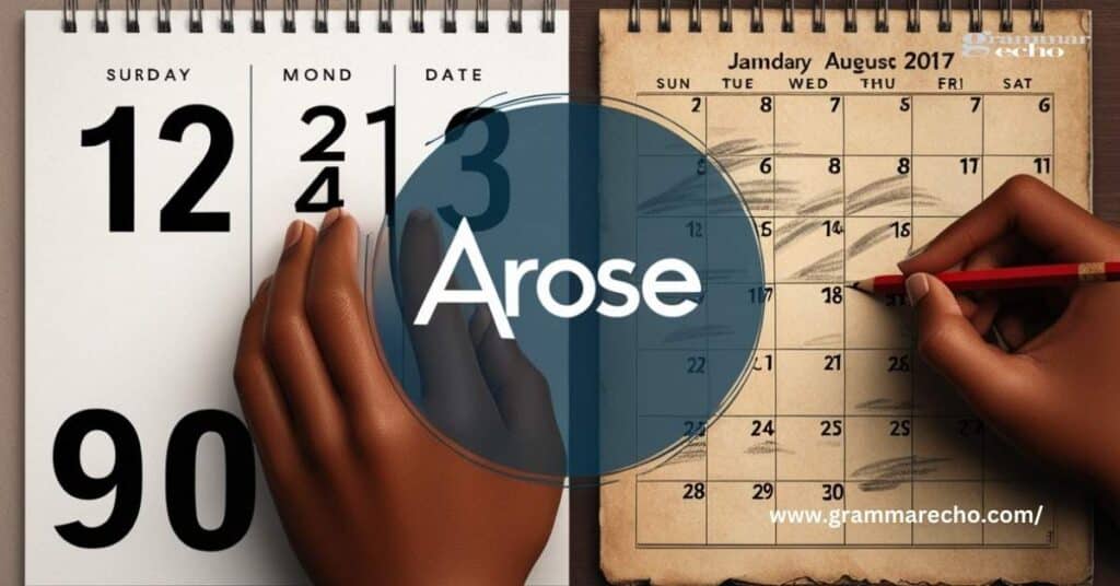 The Past Tense of “Arise”