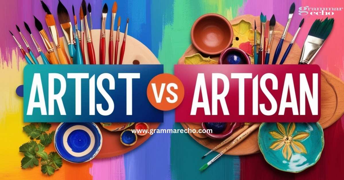 Artist vs Artisan