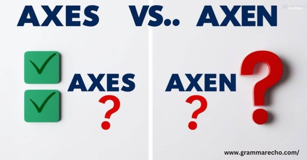 Axe vs. Ax What’s the Difference