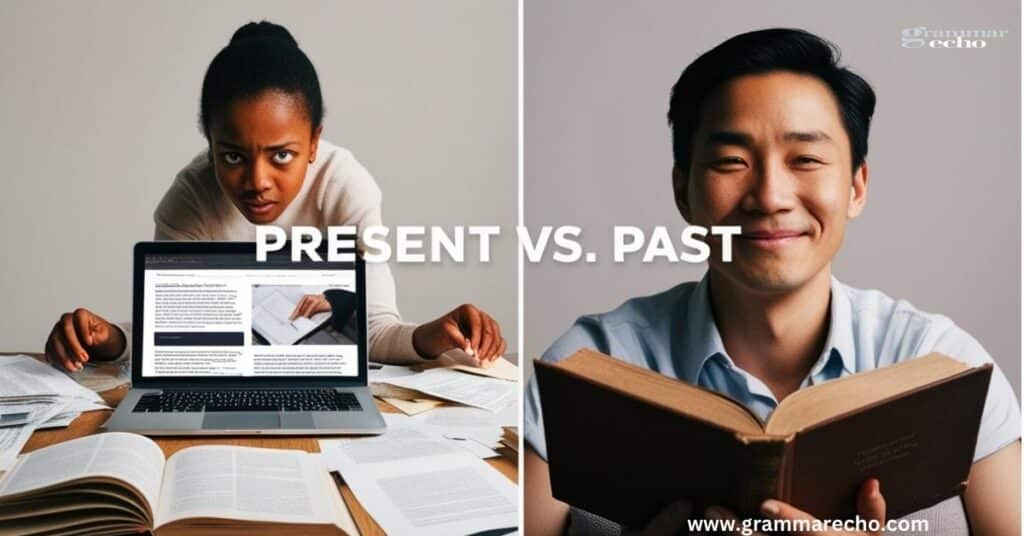 Present vs. Past Easy Recap