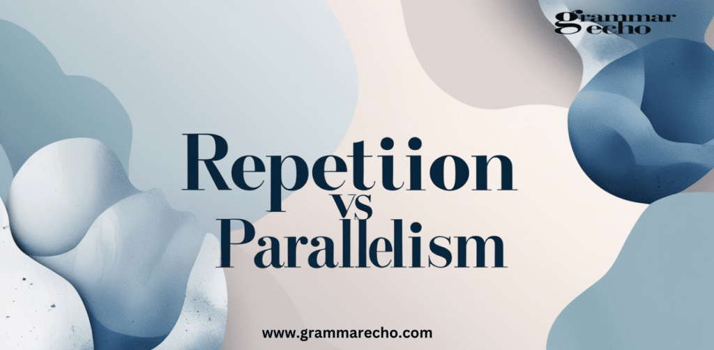 Repetition vs Parallelism