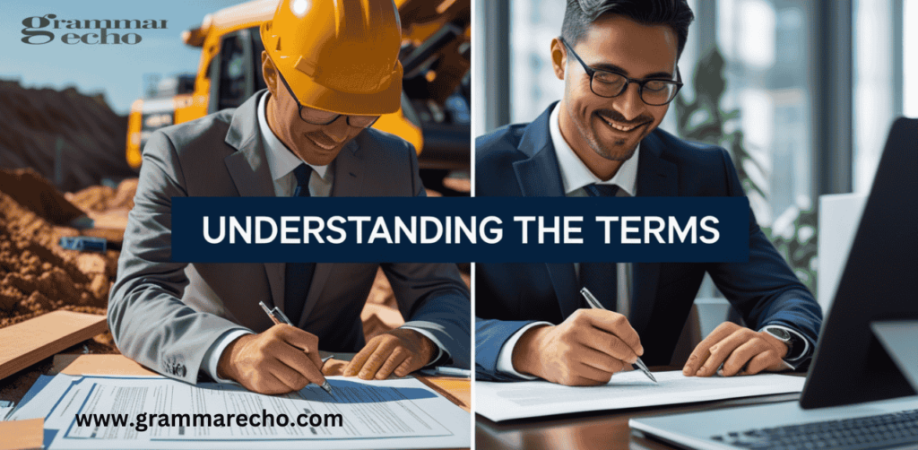 Understanding the Terms Contractor or Contracter