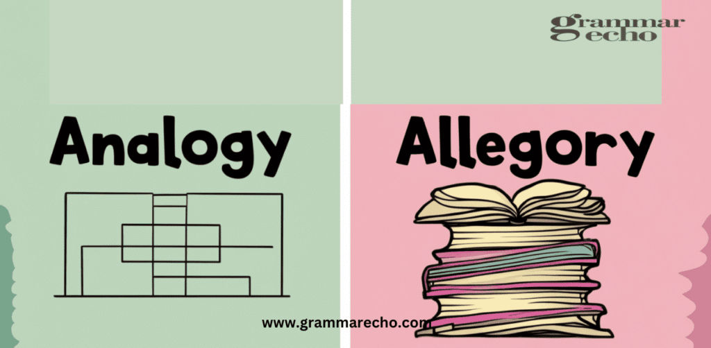 Perfect Sentences with “Analogy vs Allegory”