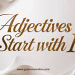 Adjectives starting with I