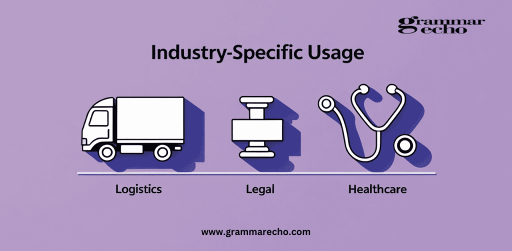 Industry-Specific Usage Logistics